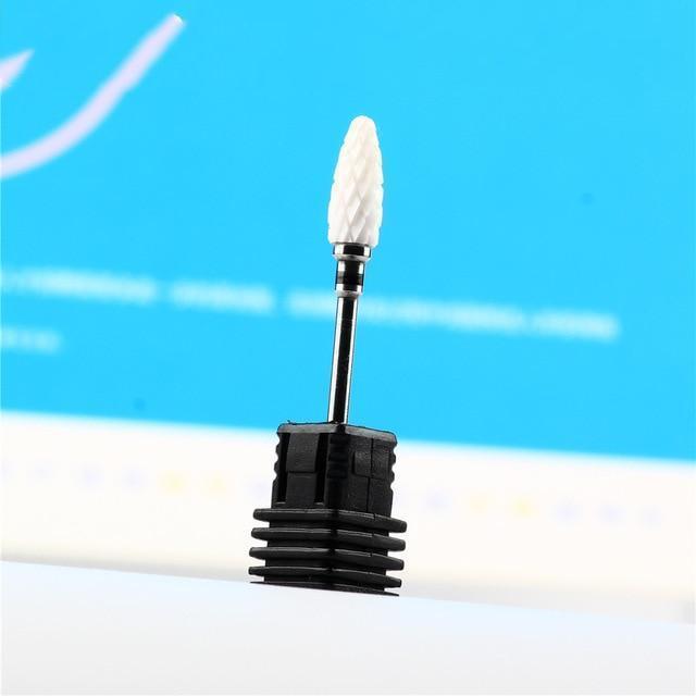 Gadgets d'Eve Embout conique / X-Gros Embouts de Polissage en Céramique pour Ponceuse D'ongles